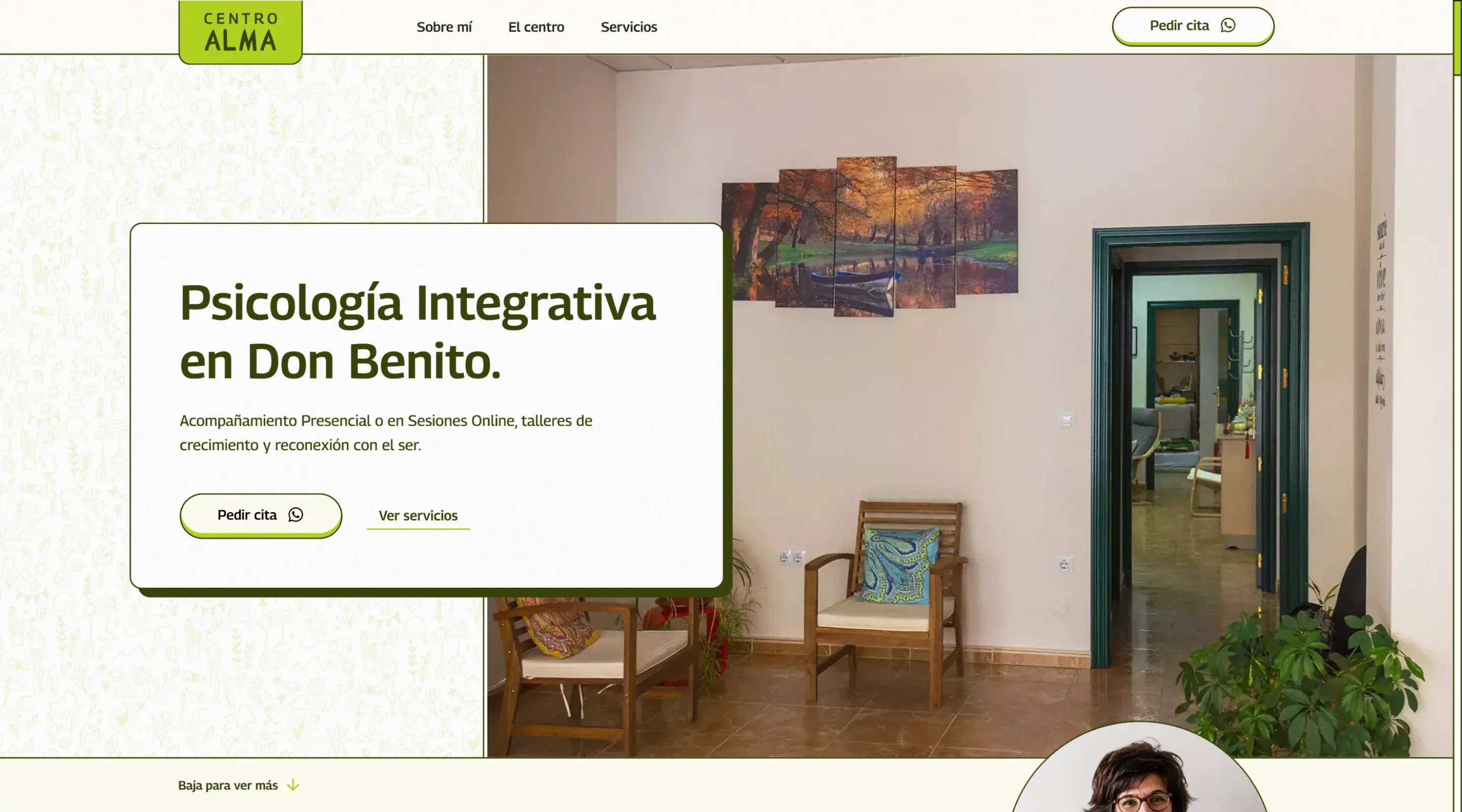 Centro Alma Portada.
