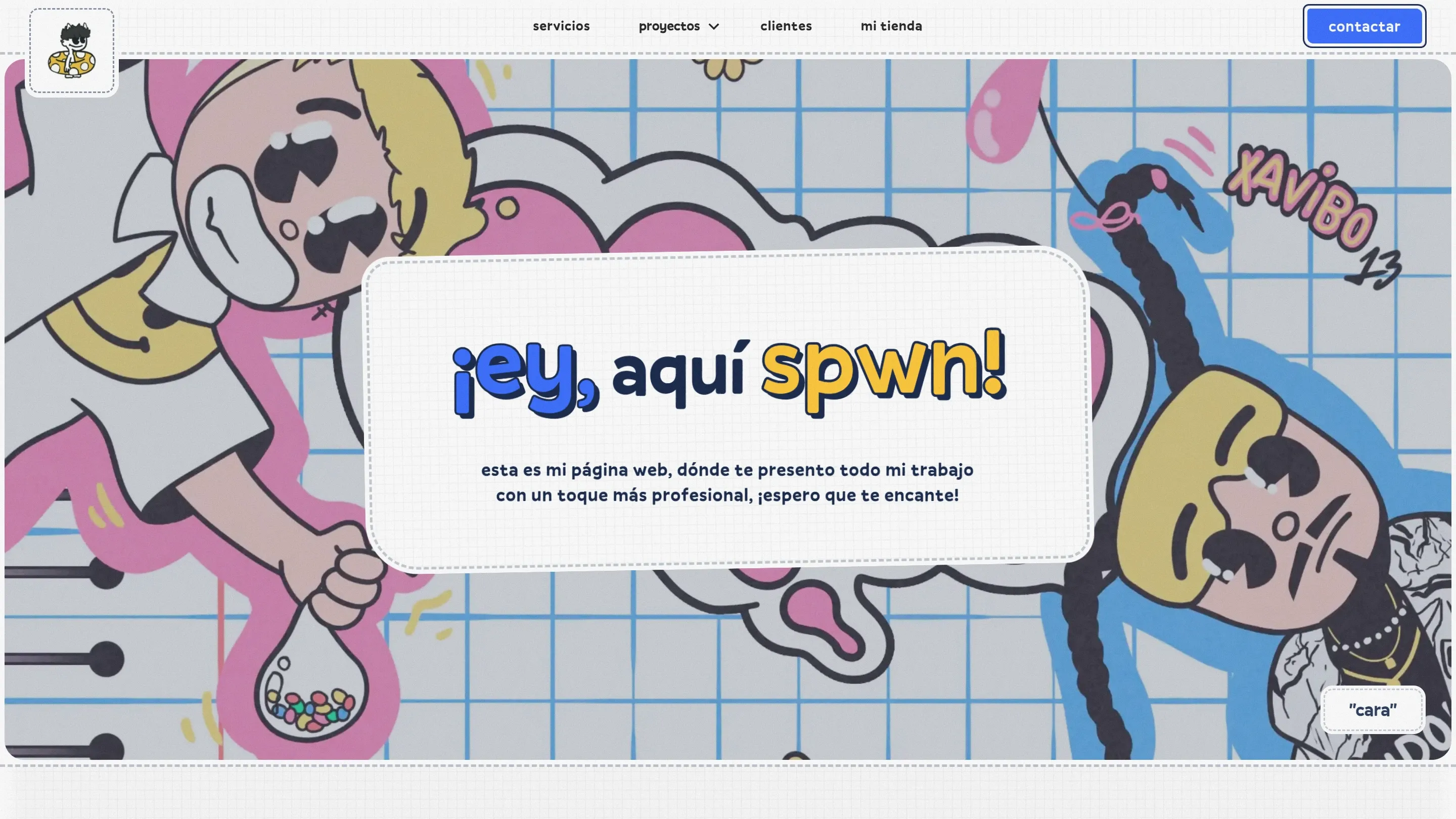 SPWN's Portfolio Portada.
