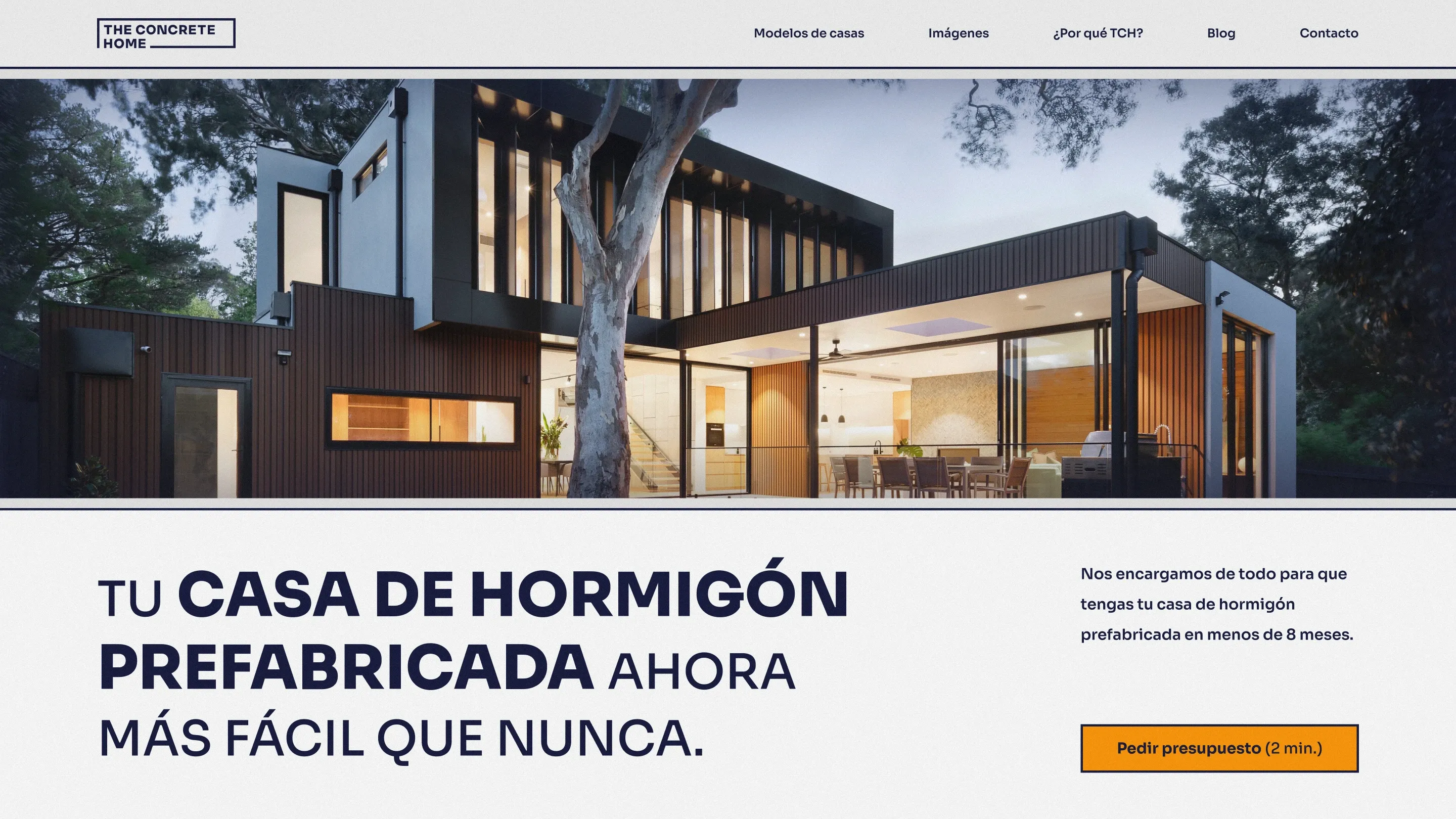 The Concrete Home Portada.